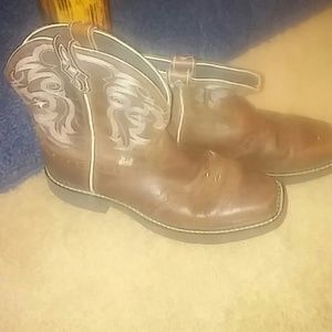 Justin Cowgirl Boots 8.5B